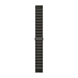 Garmin Correa De Reloj Quickfit 22 Pulsera Combinada De Titanio Y Silicona: Dlc Gris Carbón