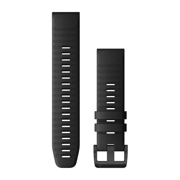 Bracelet de montre Garmin Quickfit 22 Noir Silicone