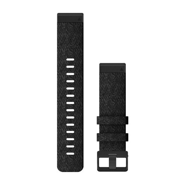 Garmin Quickfit 22 Nylon Watch Band Noir Marbré