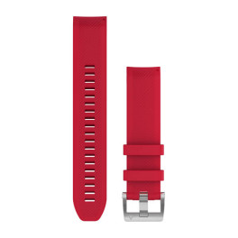Garmin Correa De Reloj MARQ Quickfit 22 Silicona En Rojo Plasma
