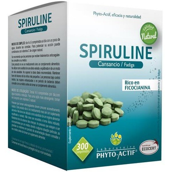 Phyto Actif Spirulina 300 Comp