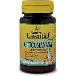 Nature Essential Glucomannane 500 Mg 50 Caps