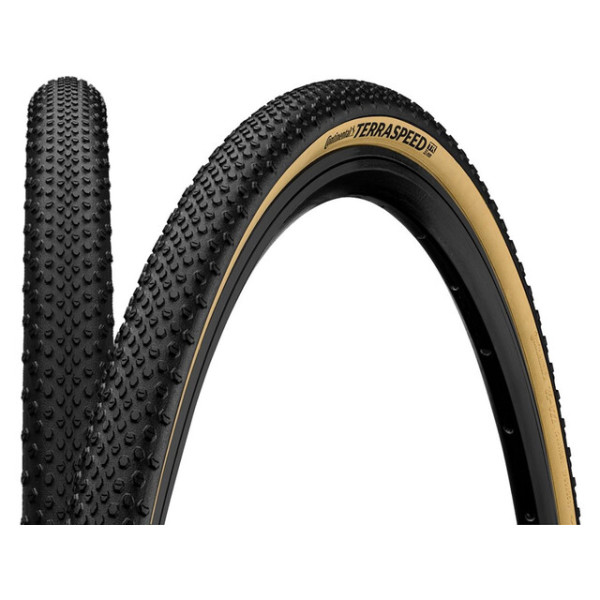 Continental Cubierta Terra Speed 27.5x1.50 Protection Blackchili Tubeless Plegable Negr/crema 40-584