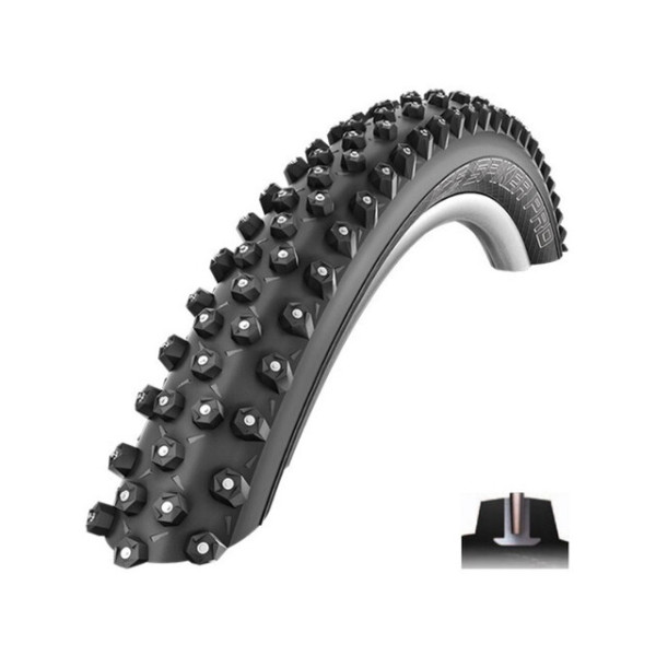 Pneu Schwalbe Ice Spiker Pro 27.5x2.25 Hs379 Snakeskin Tubeless Performance Raceguard Neg 57-584