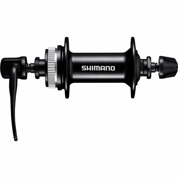 Shimano Front Hub Hb-mt200 Disco Centerlock 32 Furos Liberação Rápida 100 mm Preto