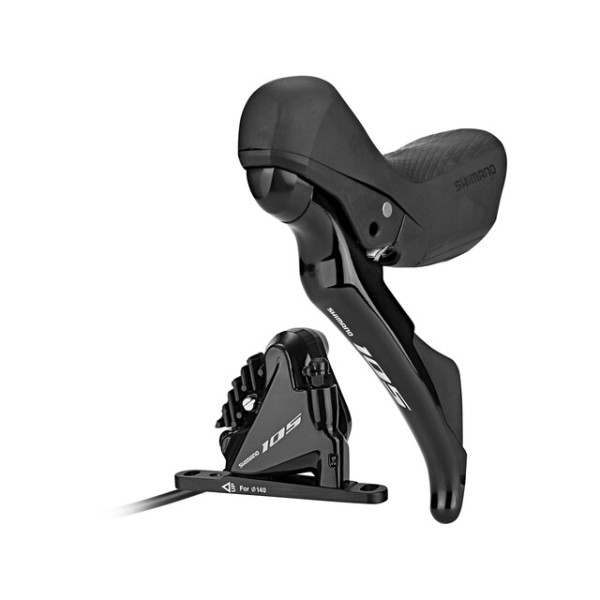 Shimano Levier de frein/de changement de vitesse gauche 105 St-r7070 Disc 140mm Flat Mount 1000mm Etrier arrière Sm-bh90 Noir Sm-bh90 Noir
