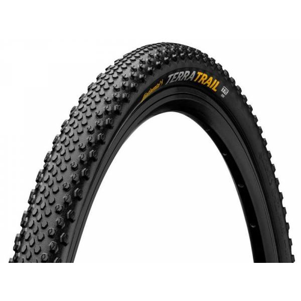 Continental Terra Trail 28x1.35 Shieldwall Puregrip Compound Tubeless Vouwband Zwart 35-622