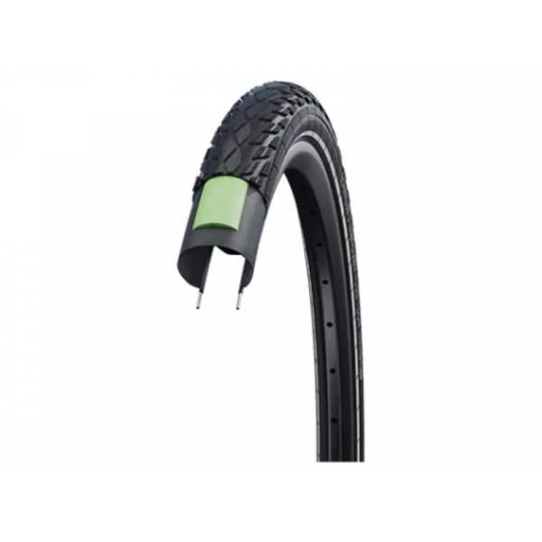 Schwalbe Cub.sch.energizer Plus Tour 28x1.50 Hs485 Greenguard Twinskin Perf. Line Negro Con Reflect. 40-622