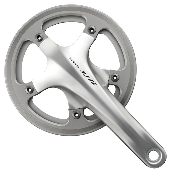 Shimano Fc-s501 Alfine Pédalier Fc-s501 Bsa 5 Bras 170 Mm 45d Argent Avec Chaîne/Garde-Chaîne/Pédalier