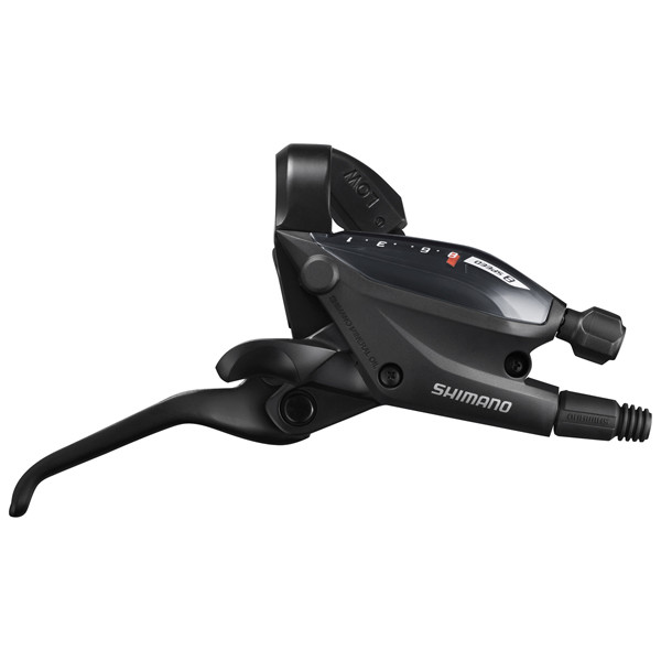 Shimano Maneta Freno/cambio St-ef505 Derecha Ez-fire Plus Hidraulico 3x8v 2050 Mm Negro