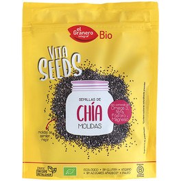 El Granero Integral Vitaseeds Gemahlene Bio-Chiasamen 200 Gr