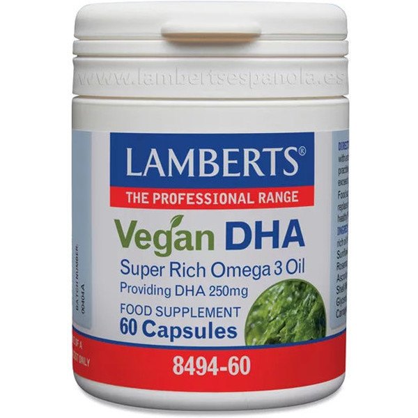 Lamberts Vegan Dha 250 mg 60 Kap