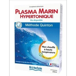 Biover Plasma Marino Hipertonico 20 Ampollas