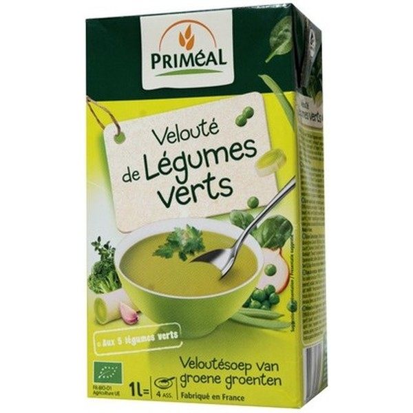 Primeal Crème de Légumes Verts 1 L