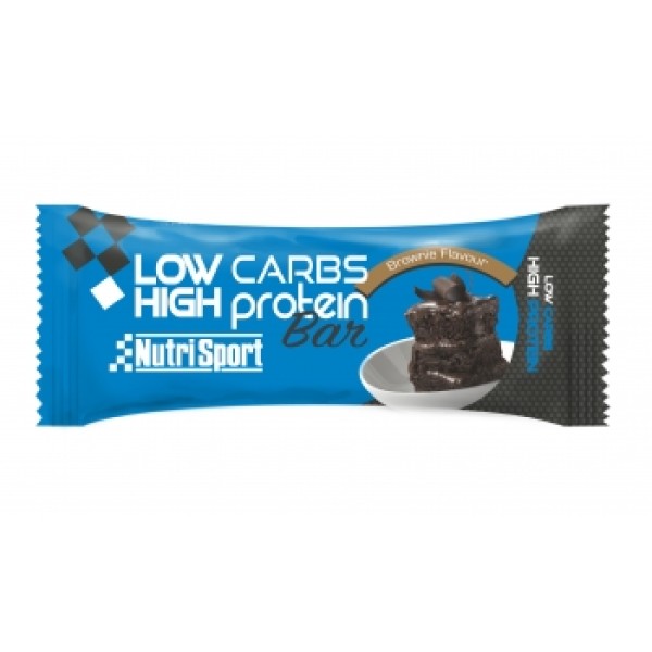 Nutrisport Barritas Low Carbs Brownie 60 Gr