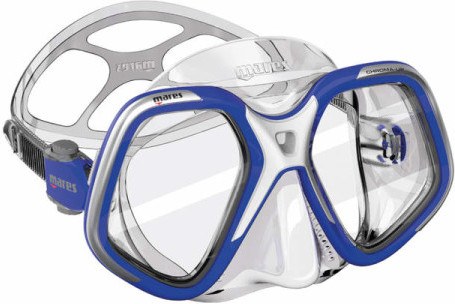 Mares Máscara Chroma Up Azul-blanco Eco Box