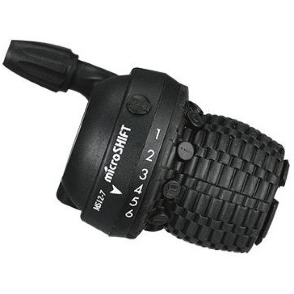 Pommeau de levier de vitesse Microshift 6s Twist Grip Ms12-6