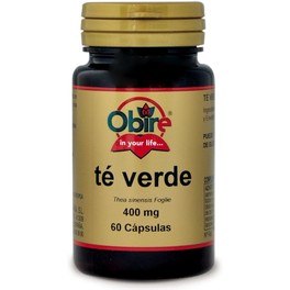 Obire chá verde 400 mg 60 cápsulas