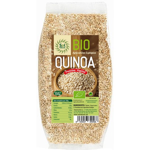 Solnatural Quinoa Bio 500 G