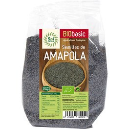 Solnatural Semillas de amapola bio 250 G