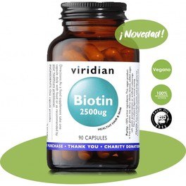 Viridian Biotine 2500 Ug 90 Vcaps