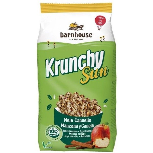 Barnhouse Muesli Krunchy Sun Apple-cannella Bh. 750 g