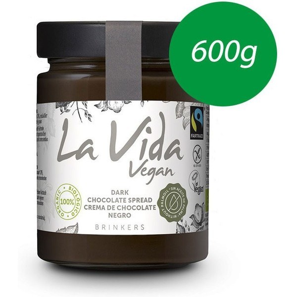 La Vida Crème Vegan Chocolat Neg.vegan V.vegan 600g