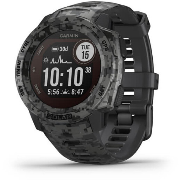 Garmin Instinct Solar Edition Camo Graphite
