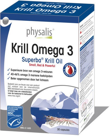 Physalis Krill OmÃ©Ga 3 30 GÃ©Lules-image