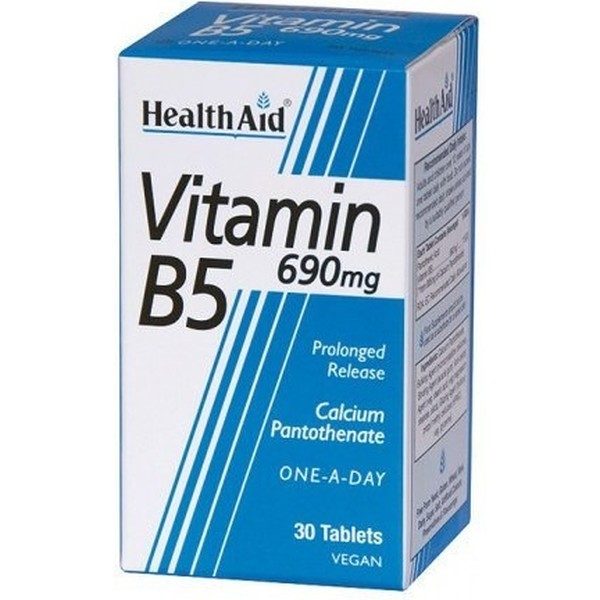Health Aid Vitamina B5 (Pantotenato Calcico) 690 Mg 30 Comp