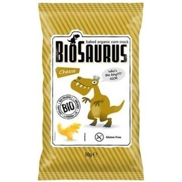 Biosaurus Snack Saveur Fromage Bio 50 G
