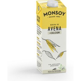 Bebida Orgânica de Aveia Monsoy 1 L + Cálcio