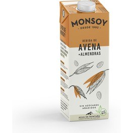 Boisson Avoine Bio + Amandes Monsoy 1 L