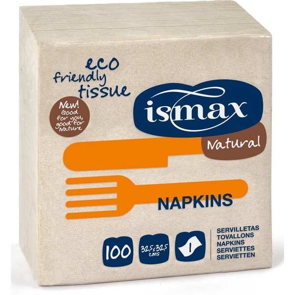 Ismax Tovagliolo Ecologico 1 Strato 100/u