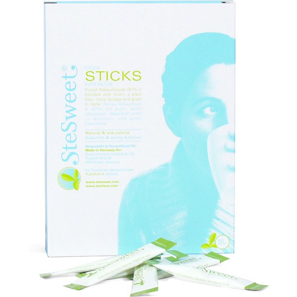 Stesweet Stevia Sticks (Sachets) Reb A+ Inulin 50/u
