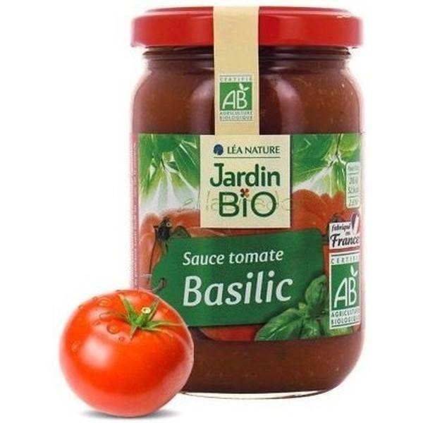 Biologische Tomaten-Basilicumsaus 200g