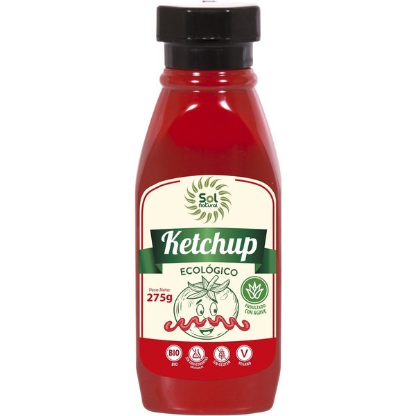 Ketchup Orgânico Solnatural 275 G