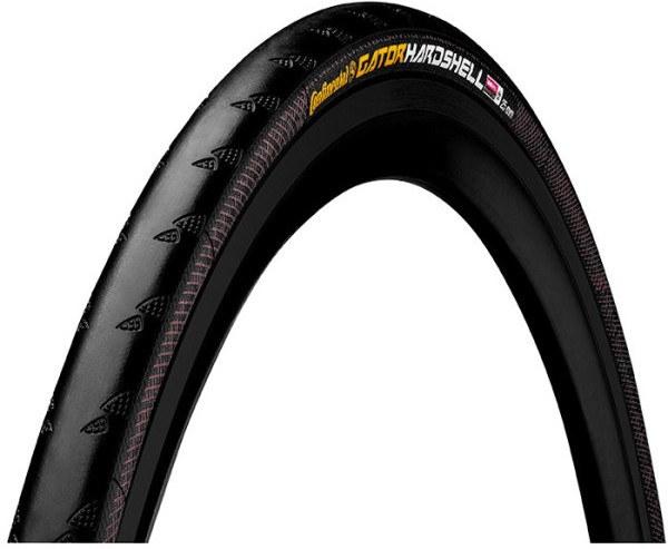 Pneu Continental Gator Hardshell Blackblack pliable 700x25c