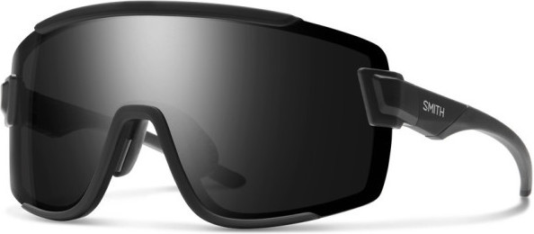 Óculos Smith Wildcat preto fosco - lentes Chromapop pretas - tamanho 99