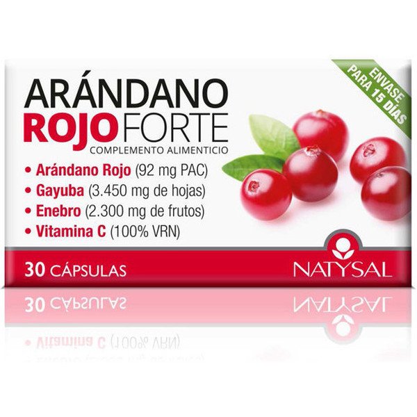 Natysal Arandano Rojo Forte 30 Cap