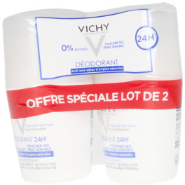 Vichy Deodorant Sans Aluminium Roll-on Lote 2 Piezas Unisex
