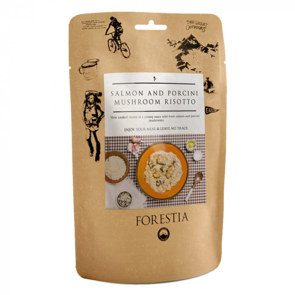 Forestia Saumon et Champignons Risotto 350 Grammes