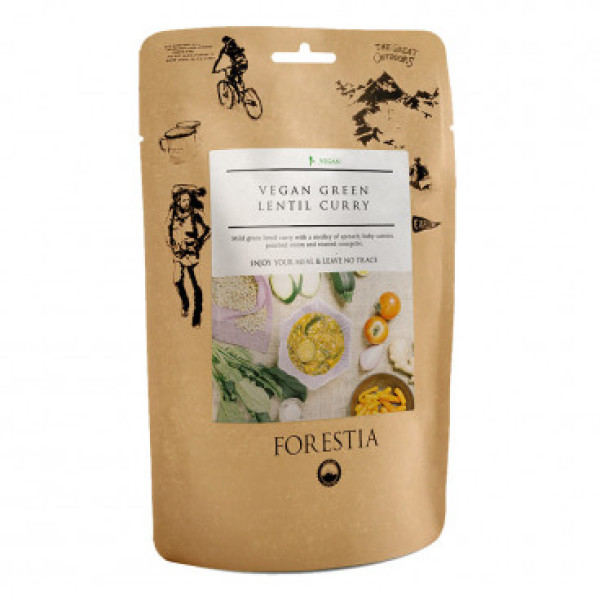 Forestia Vegan Curry Lentilles 350 Grammes