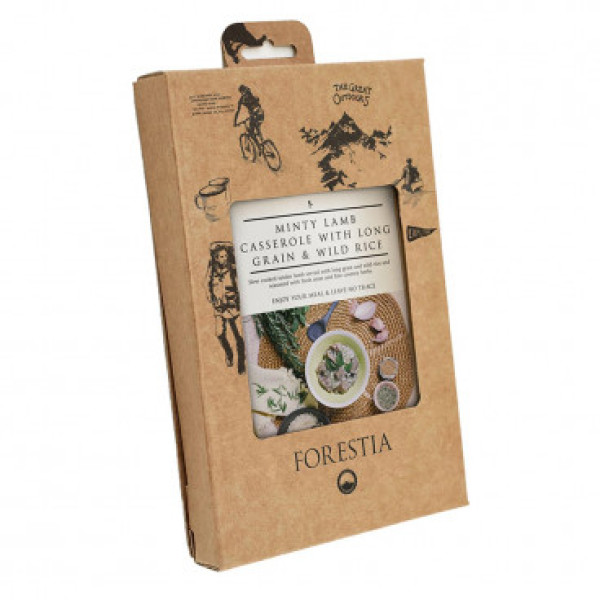 Forestia Menthe Agneau Au Riz Sauvage 350 Gr + Sac Chauffant