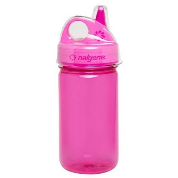 Bouteille anti-goutte Nalgene Grip'n Gulp Rose 0375 L