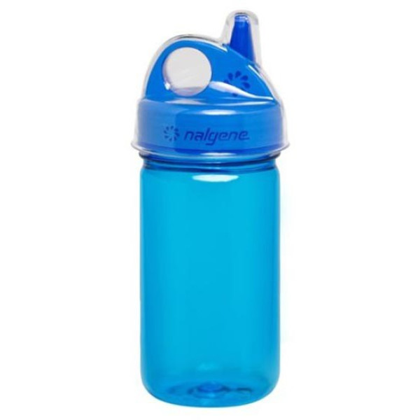 Nalgene Botella Anti-goteo Grip'n Gulp Color Azul 0375 L