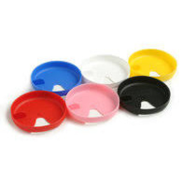 Bouchons de remplacement anti-débordement Nalgene Easy Sipper pour fûts de 63mm. Blanc