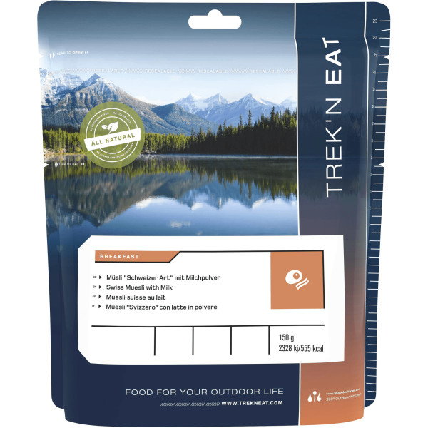 Trek\'n Eat Zwitserse Muesli Met Melk 150 Gr