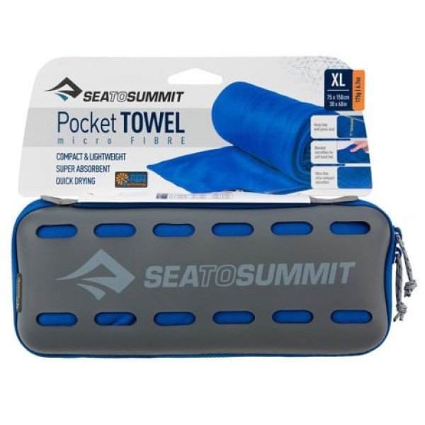 Sea To Summit Toalla Pocket X L Azul Cobalto