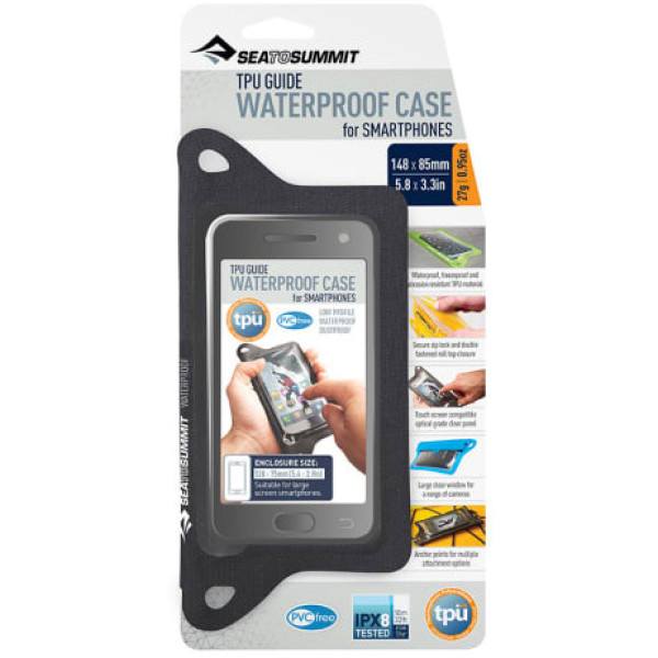 Sea To Summit Guide Tpu Waterproof Case Smart Phones Black